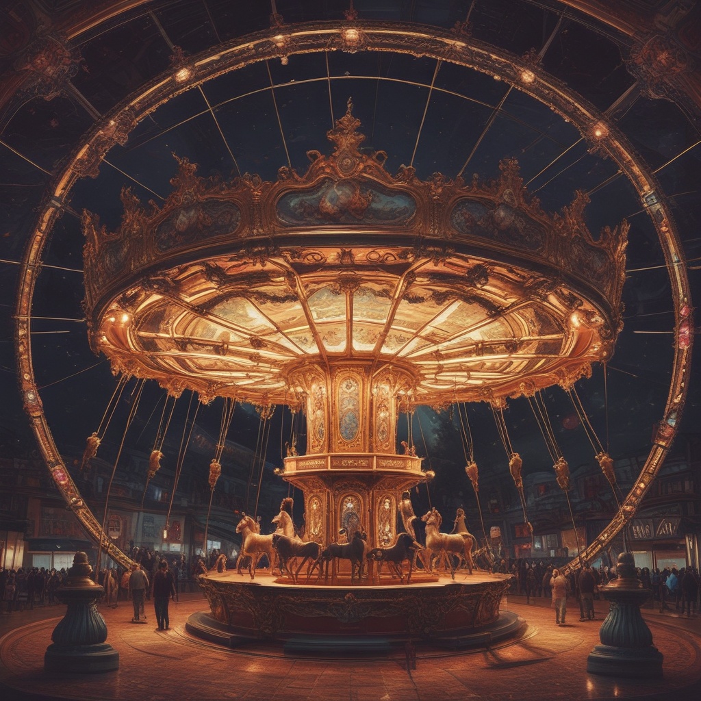 Second slide of an infinite carousel